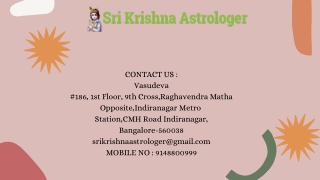 Love marriage specialist in Bangalore | Sri Krishna Astrologer