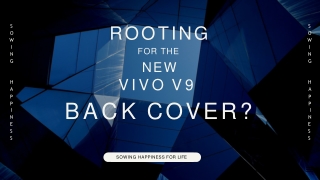 FREE Shipping – COD Avail – VIVO V9 Covers – Sowing Happiness