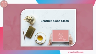 Leather Care Cloth