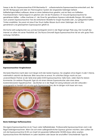 Der beste Trick für Espressomaschine Italienische Original Darüber redet keiner    2020