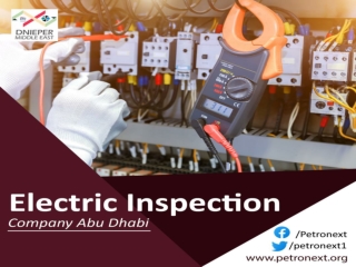 Electrical Inspection Services in UAE