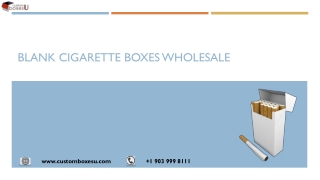 Make Your Own Blank Cigarette Boxes Wholesale With free Shipping in London, UK