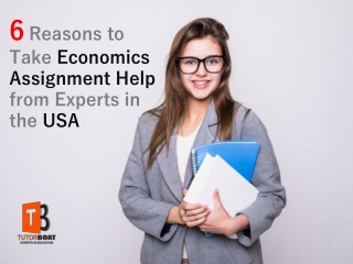 6 Reasons to Take Economics Assignment Help from Experts in the USA