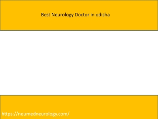 Best Neurology Doctor in odisha