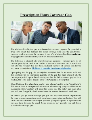 Medicare is essential to retirement planning