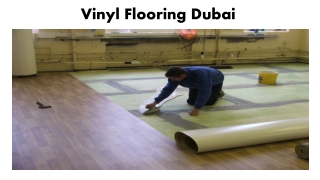 VINYL FLOORING IN DUBAI