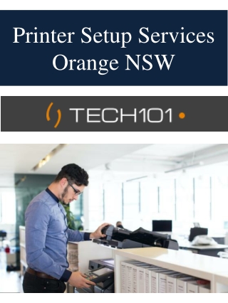 Printer Setup Services Orange NSW