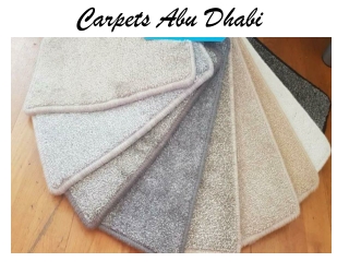 Carpets Abu Dhabi