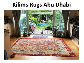 Kilims Rugs Abu Dhabi