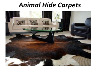 Animal Hide Carpets