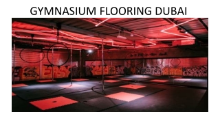 GYMNASIUM FLOORING DUBAI