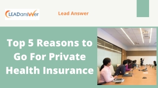 Health Insurance Leads