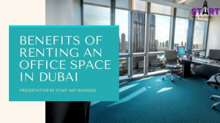 Benefits of renting an office space in Dubai