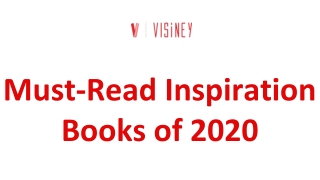 Must-Read Inspiration Books of 2020