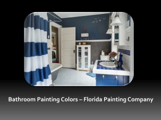 Beautiful Bathroom Paint Colors for Your Home