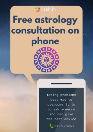 Free astrology consultation on phone for happy and victorious life