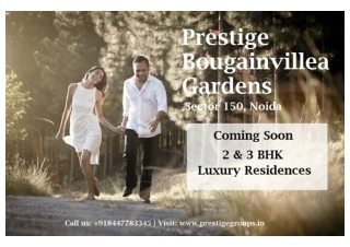 Prestige bougainvillea gardens sector 150 noida brochure