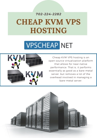 Cheap KVM VPS hosting