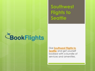 Southwest Flights to Seattle