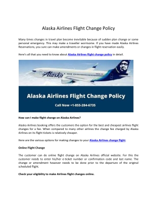How do I change my flight on Alaska airlines?