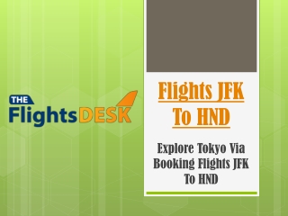Flights JFK To HND