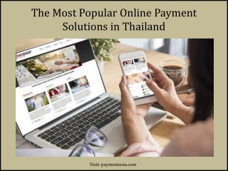 The Most Popular Online Payment Solutions in Thailand