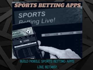 How Much Does It Cost to Build Mobile Sports Betting Apps Like Bet365?