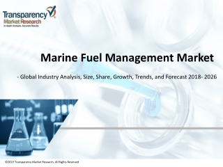 Marine Fuel Management Market Estimated to Reach US$ 6,007.0 Mn by 2026 - TMR