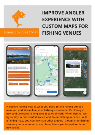 Find How to Enhance the Fishing Experience With Custom Fishing Maps