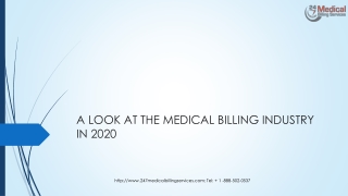 A LOOK AT THE MEDICAL BILLING INDUSTRY IN 2020
