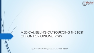 MEDICAL BILLING OUTSOURCING THE BEST OPTION FOR OPTOMETRISTS