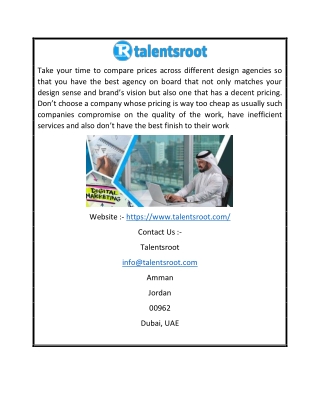 Best Freelance Services Marketplace | Talentsroot.Com