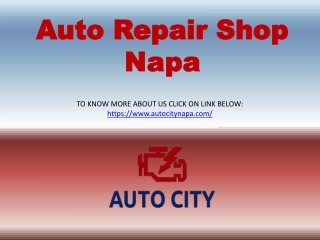 Napa Auto Repair Shop