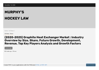﻿Graphite Heat Exchanger Market