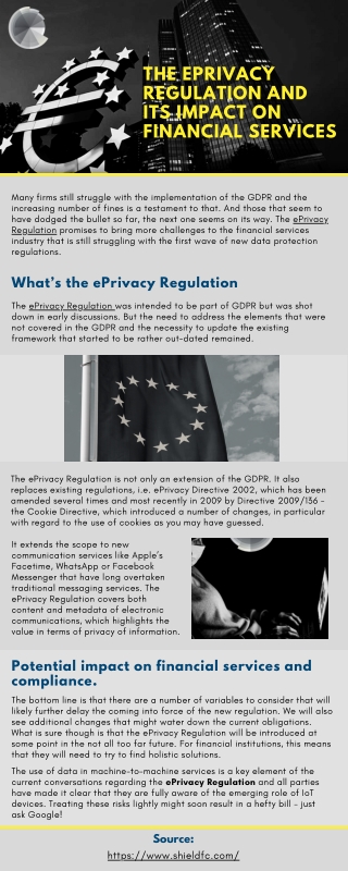 Implications of ePrivacy Regulation for Business | Data Protection &  Privacy