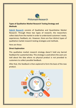 Types of Qualitative Market Research Testing Strategy and Methods