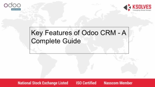 Key Features of Odoo CRM - A Complete Guide