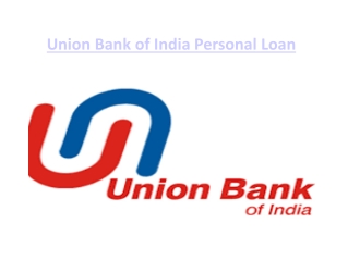 Apply Union Bank of India personal loan