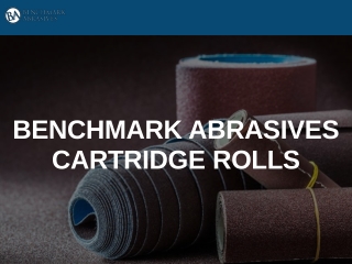 Benchmark Abrasives Coated Abrasives Cartridge Rolls