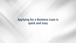 Apply for Business Loan with Minimum Documents