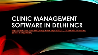 Clinic Management Software in Delhi NCR