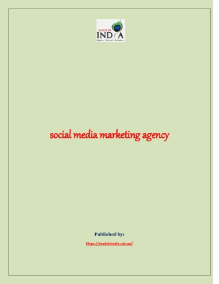 social media marketing agency