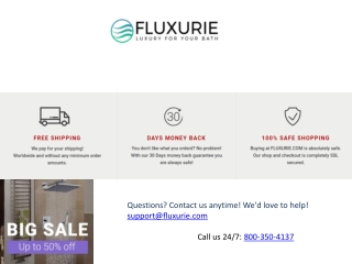 Buy Big Showers, Luxury Showers from Fluxurie.com