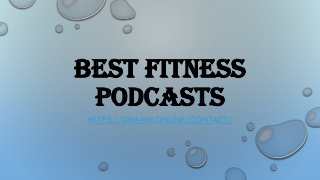 Best fitness podcasts