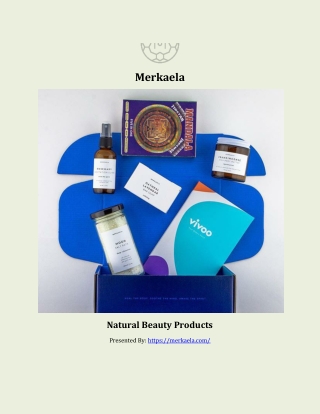 Natural Beauty Products