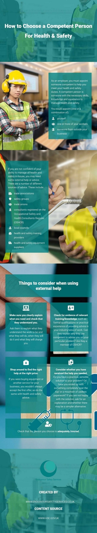 How to Choose a Competent Person for Health & Safety