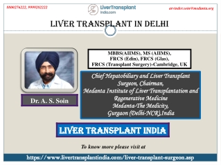 Top Liver Transplant in Delhi