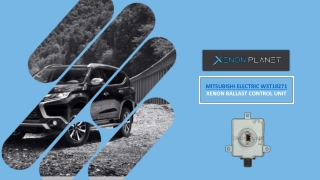 Mitsubishi Electric W3T18271 Xenon Ballast Control Unit