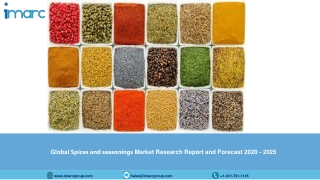 Spices and seasonings Market Report, Industry Trends, Share, Share, Regional Breakup and Forecast Till 2025