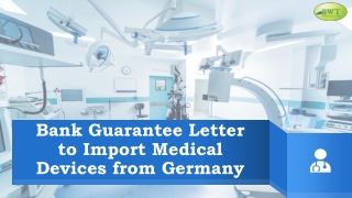 Bank Guarantee Letter – International Bank Guarantee Providers